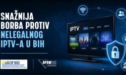 Zajednička borba protiv ilegalnih IPTV operatera u BiH