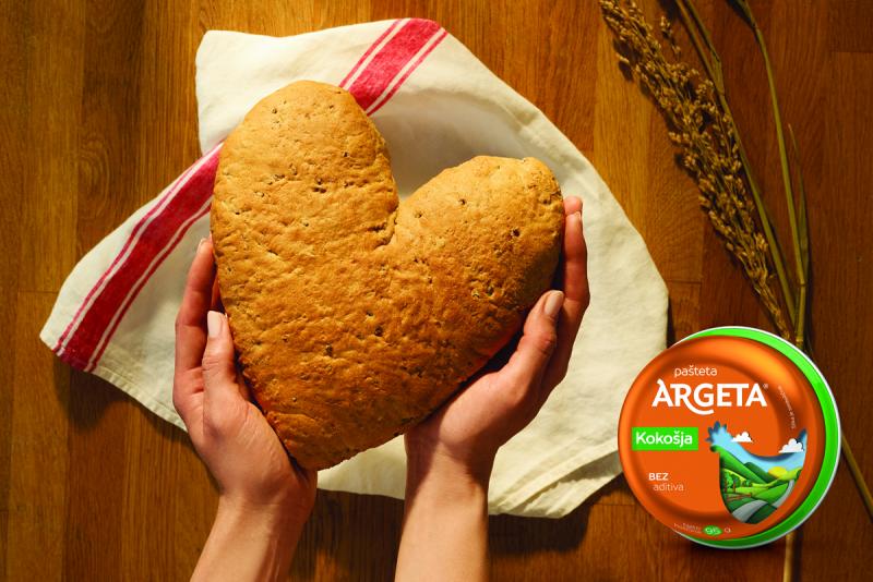Poslužite ljubav uz Argetu i Hljeb od Srca